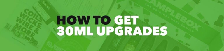 How to get 30ml Upgrades