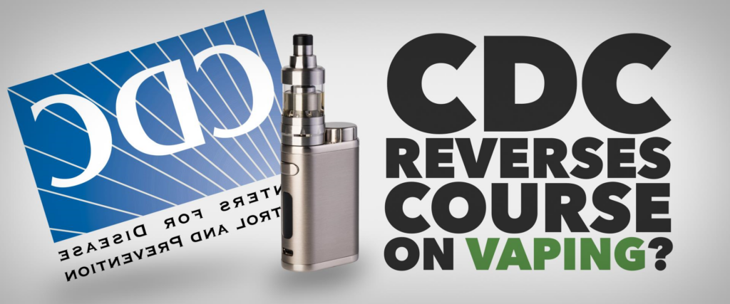 CDC Changes Recommendations on Nicotine Vaping Products