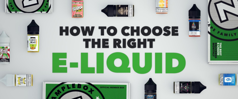 How to Choose the Right E-Liquid
