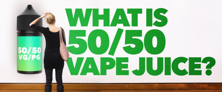 What is 50/50 E-Liquid?