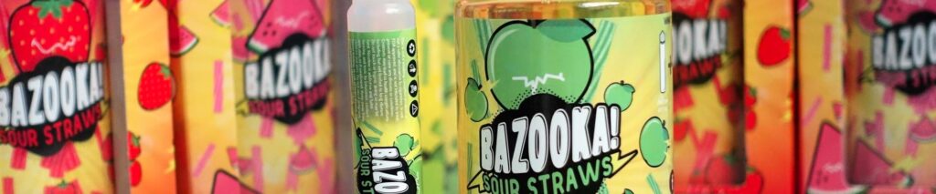 Bazooka Sour Straws Ejuice Review