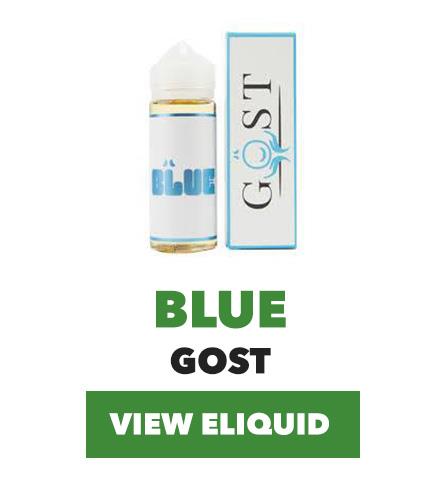 GOST Vapor Blue e-liquid bottle