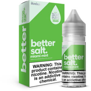 Better Salt Miami Mint 30ML Nic Salt