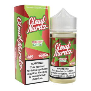 Cloud Nurdz Cherry Apple 100ml Vape Juice: