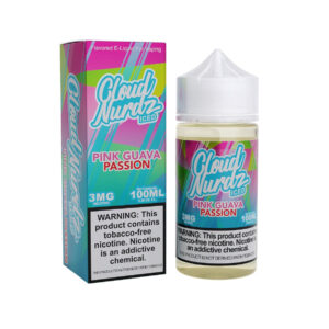 Cloud Nurdz Iced Pink Guava 100ml Vape Juice