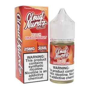 Cloud Nurdz Salts Peach Dragonfruit 30ml Nic Salt