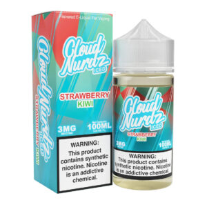 Cloud Nurdz Iced Strawberry Kiwi 100ml