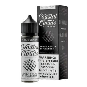 Coastal Clouds Apple Peach Strawberry 60ml Eliquid
