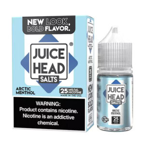 Juice Head Salts Arctic Menthol 30ML bottle and box