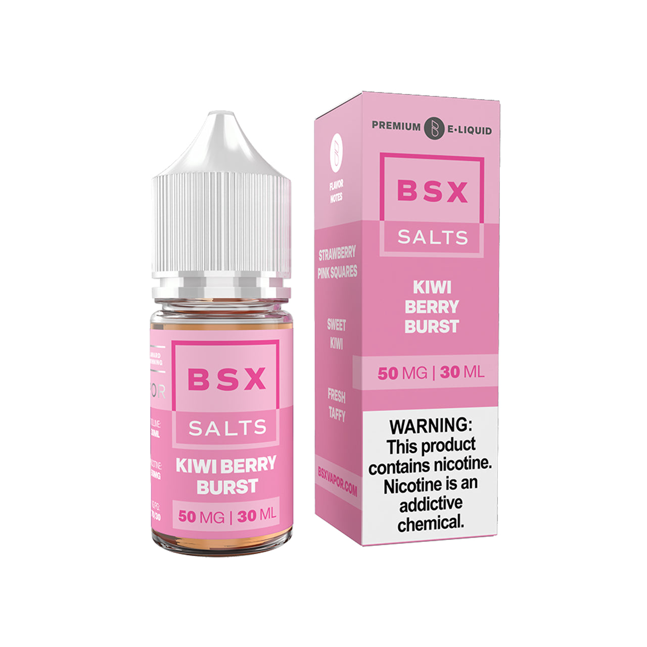 Glas BSX Salt Kiwi Berry Burst 30ml Nic Salt