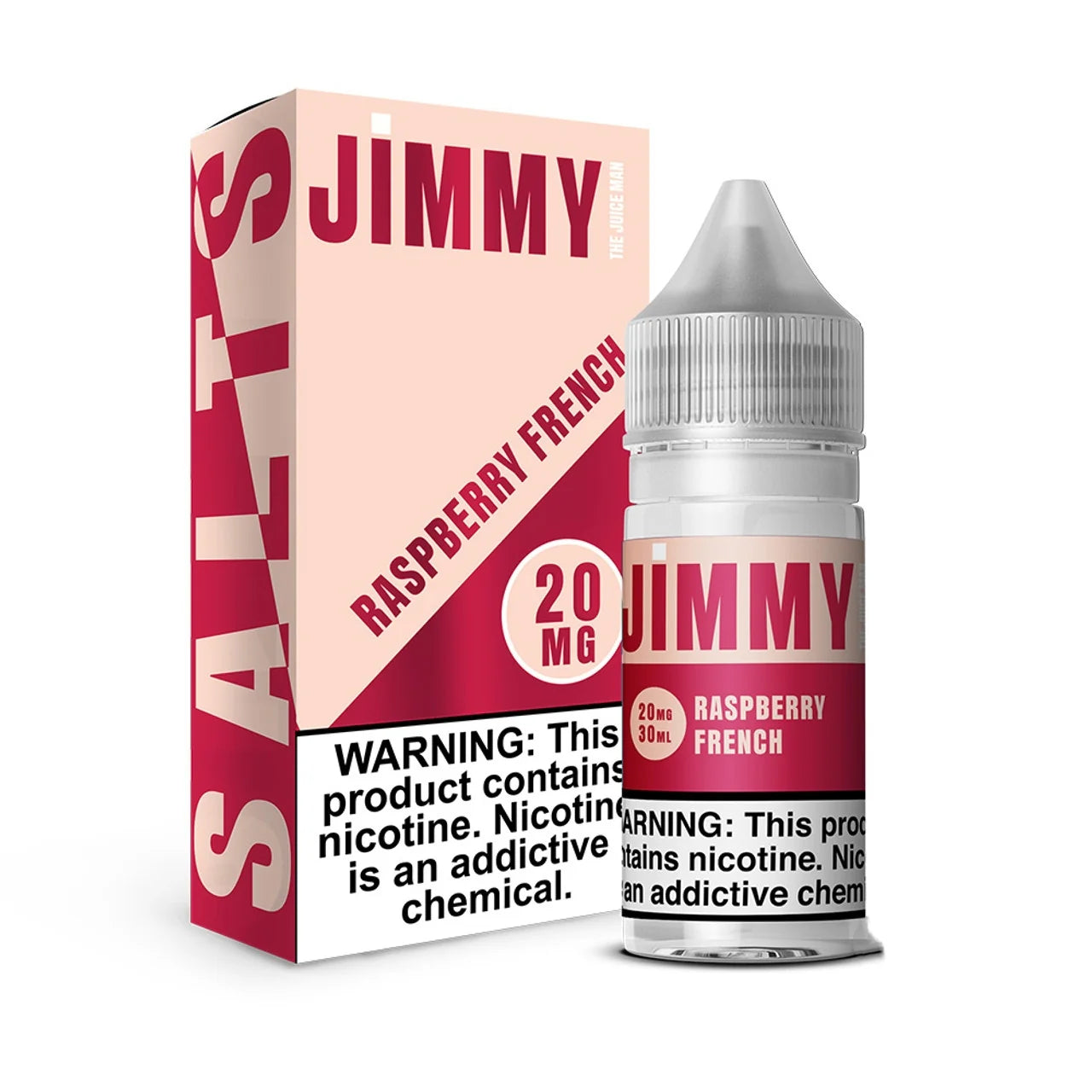 Jimmy the Juice Man Salt Raspberry French 30ml Nic Salt