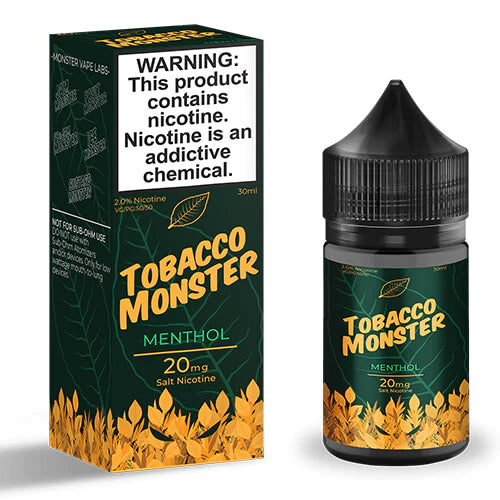 Tobacco Monster Salt Menthol Tobacco 30ml Nic Salt
