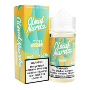 Cloud Nurdz Blue Raspberry Lemon 100ml Vape Juice: