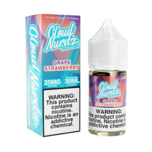Cloud Nurdz Iced Salts Grape Strawberry 30ml Nic Salt