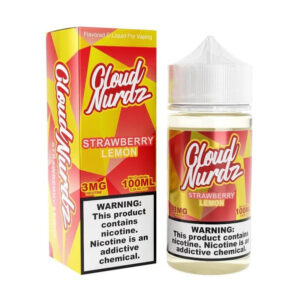 Cloud Nurdz Strawberry Lemon 100ml Vape Juice