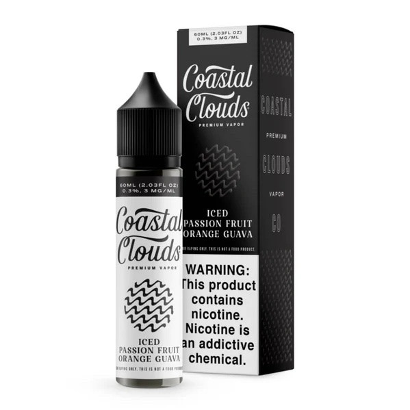 Coastal Clouds Passion Fruit Orange Guava Iced Vape Juice 60ml
