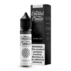 Coastal Clouds Peach Tea Vape Juice 60ml
