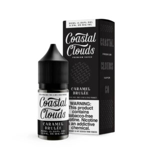 Coastal Clouds Salt Caramel Brulee 30ml Nic Salt