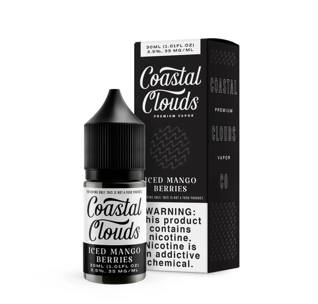 Coastal Clouds Salt Iced Mango Berries 30ml Nic Salt