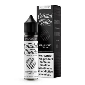 Coastal Clouds - Strawberry Cream Vape Juice 60ml
