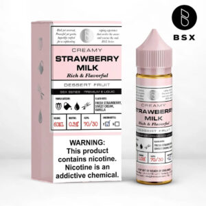 Glas BSX Strawberry Milk 60ml Vape Juice