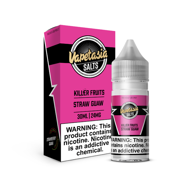 Vapetasia Killer Fruits Salt Straw Guaw 30ml Nic Salt