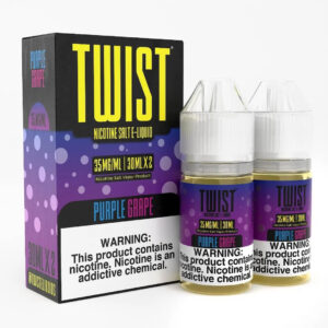 Twist e-Liquids Salt Purple Grape - 60ml Nic Salt